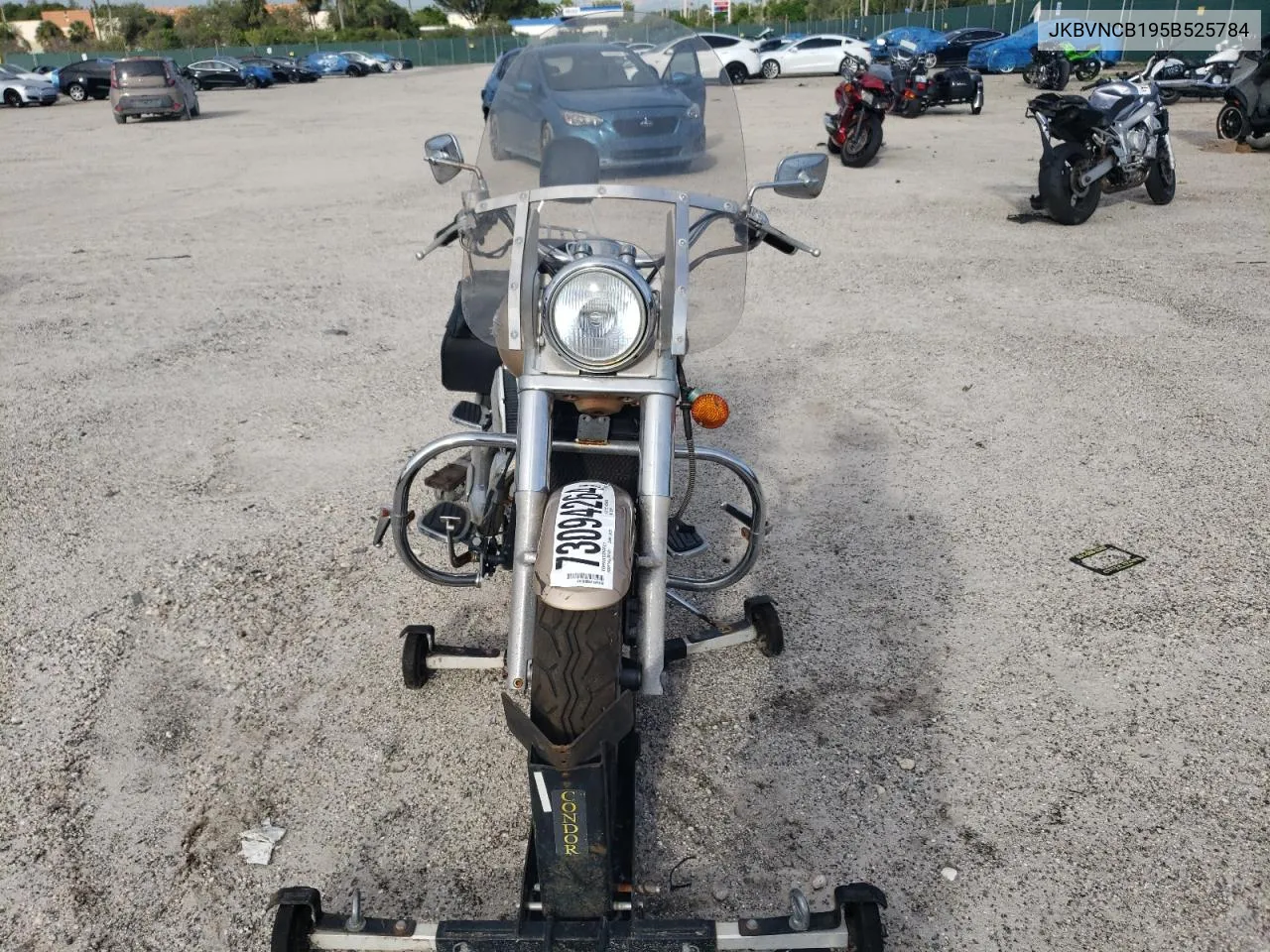 2005 Kawasaki Vn800 B VIN: JKBVNCB195B525784 Lot: 73094264