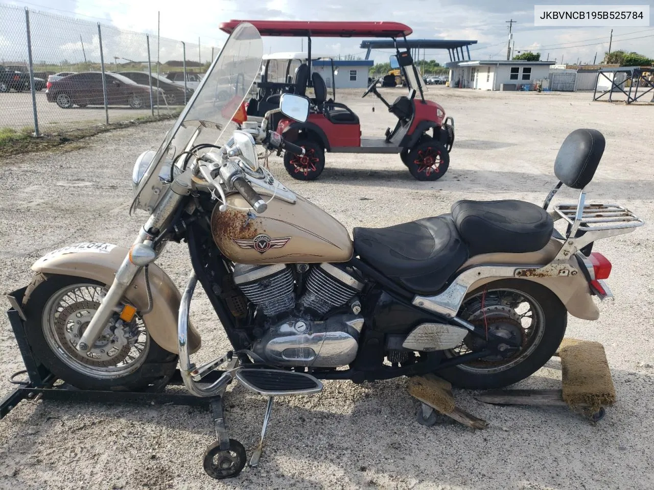 2005 Kawasaki Vn800 B VIN: JKBVNCB195B525784 Lot: 73094264