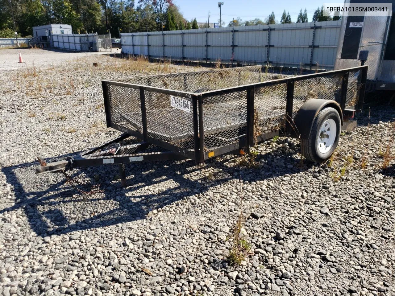 2005 Leon Trailer VIN: 5BFBA10185M003441 Lot: 76272344