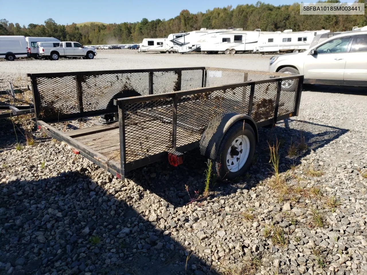 2005 Leon Trailer VIN: 5BFBA10185M003441 Lot: 76272344