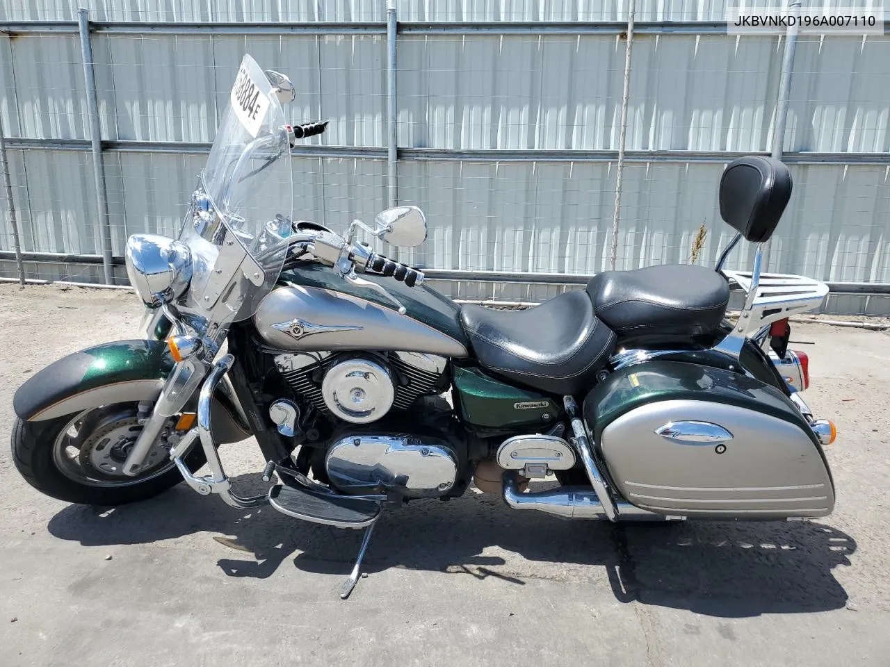 2006 Kawasaki Vn1600 D6F VIN: JKBVNKD196A007110 Lot: 60158884