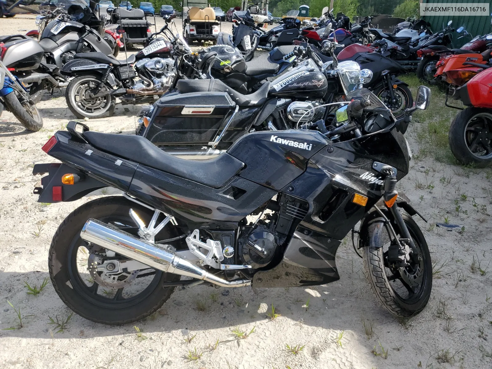 2006 Kawasaki Ex250 F VIN: JKAEXMF116DA16716 Lot: 63117384