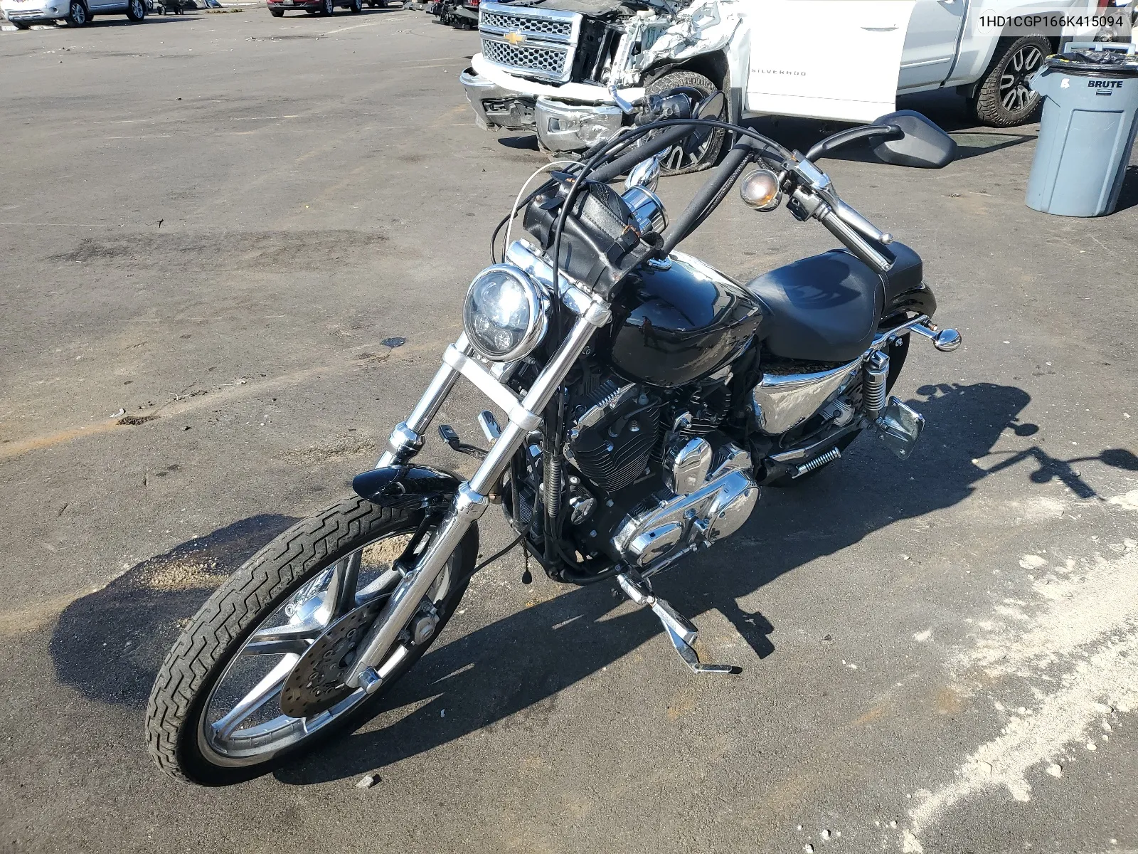 2006 Harley-Davidson Xl1200 C VIN: 1HD1CGP166K415094 Lot: 67177373