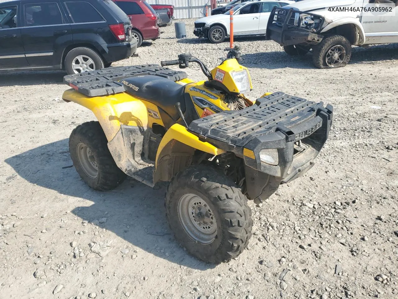 2006 Polaris Sportsman 450 VIN: 4XAMH46A76A905962 Lot: 68600694