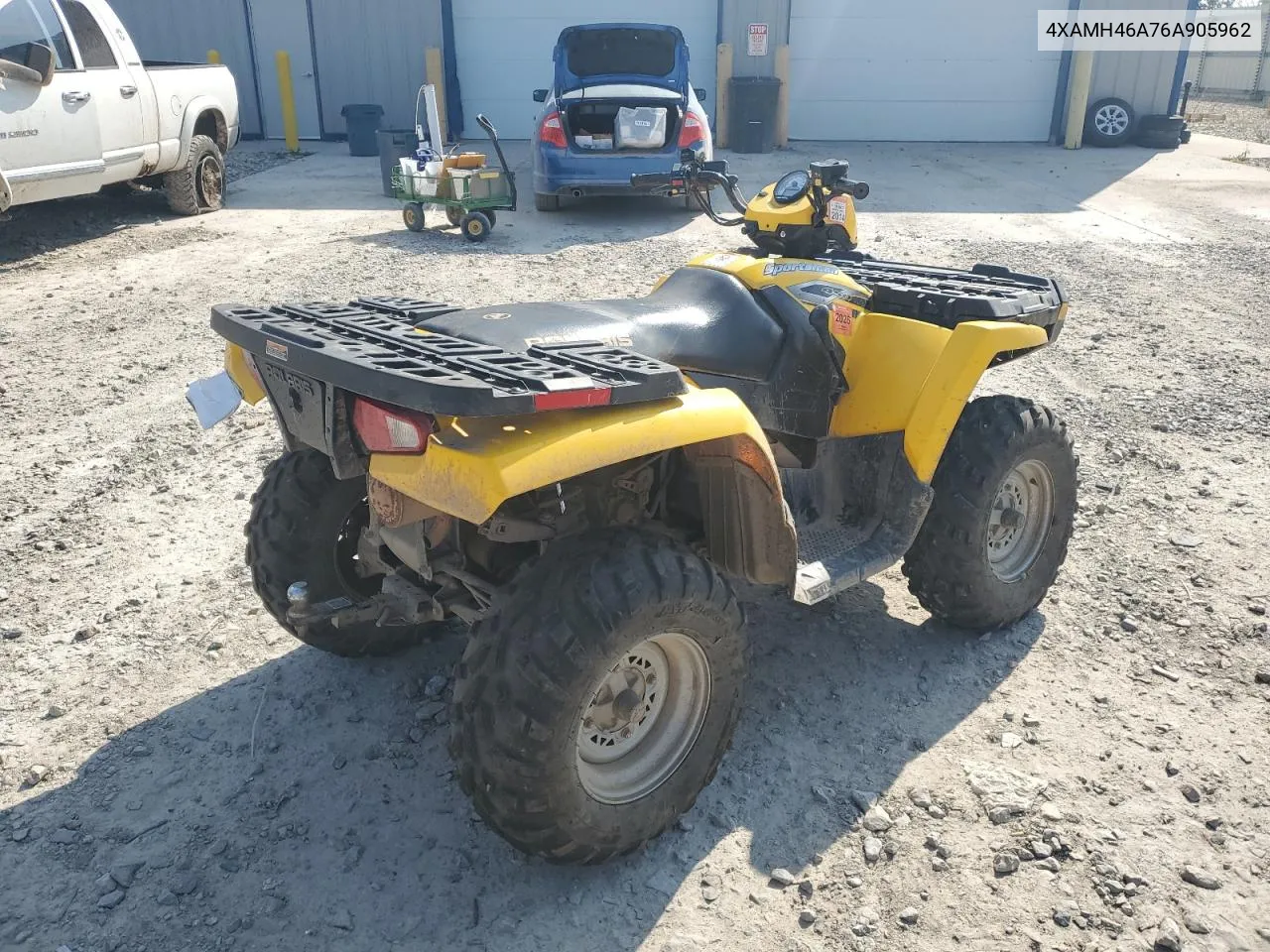 2006 Polaris Sportsman 450 VIN: 4XAMH46A76A905962 Lot: 68600694