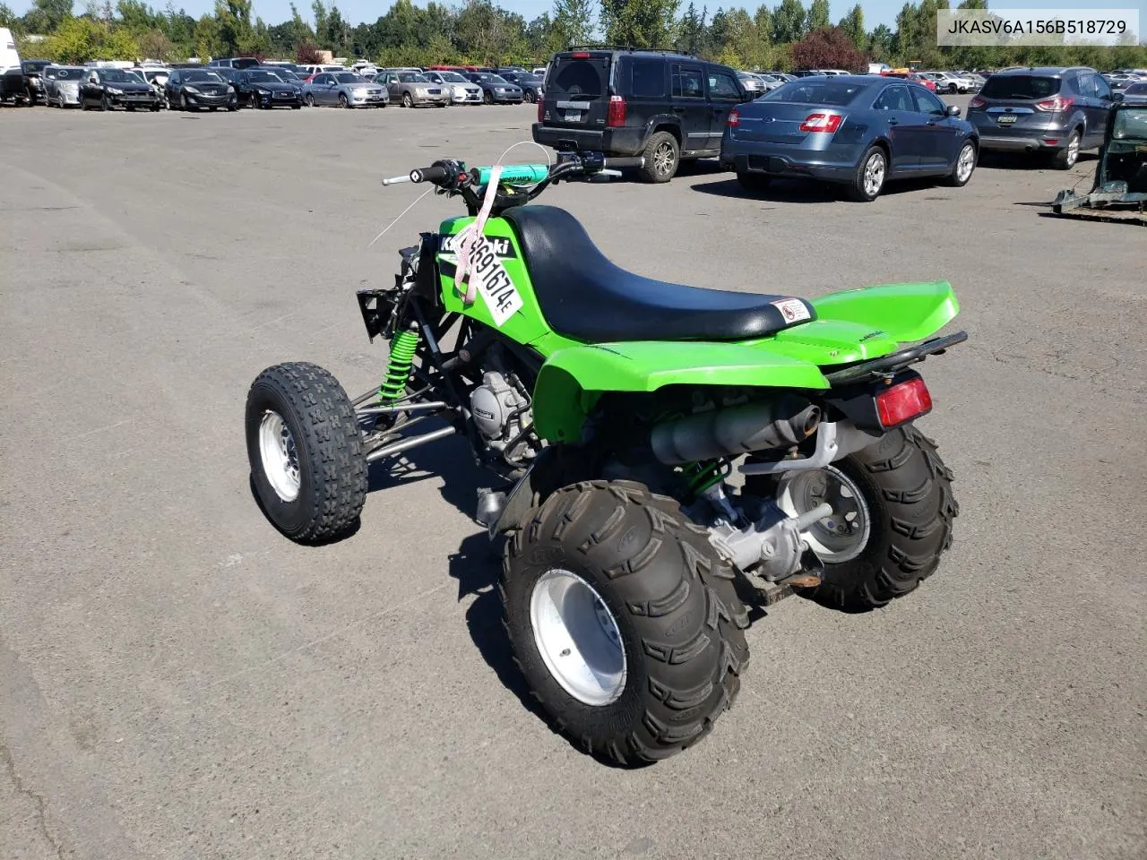 JKASV6A156B518729 2006 Kawasaki Ksv700