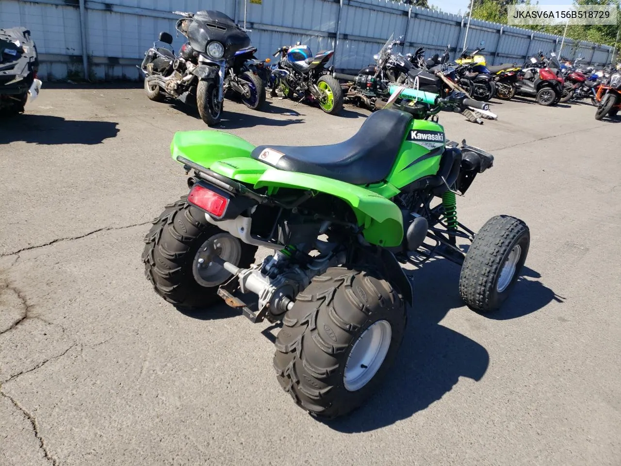 2006 Kawasaki Ksv700 VIN: JKASV6A156B518729 Lot: 69691674