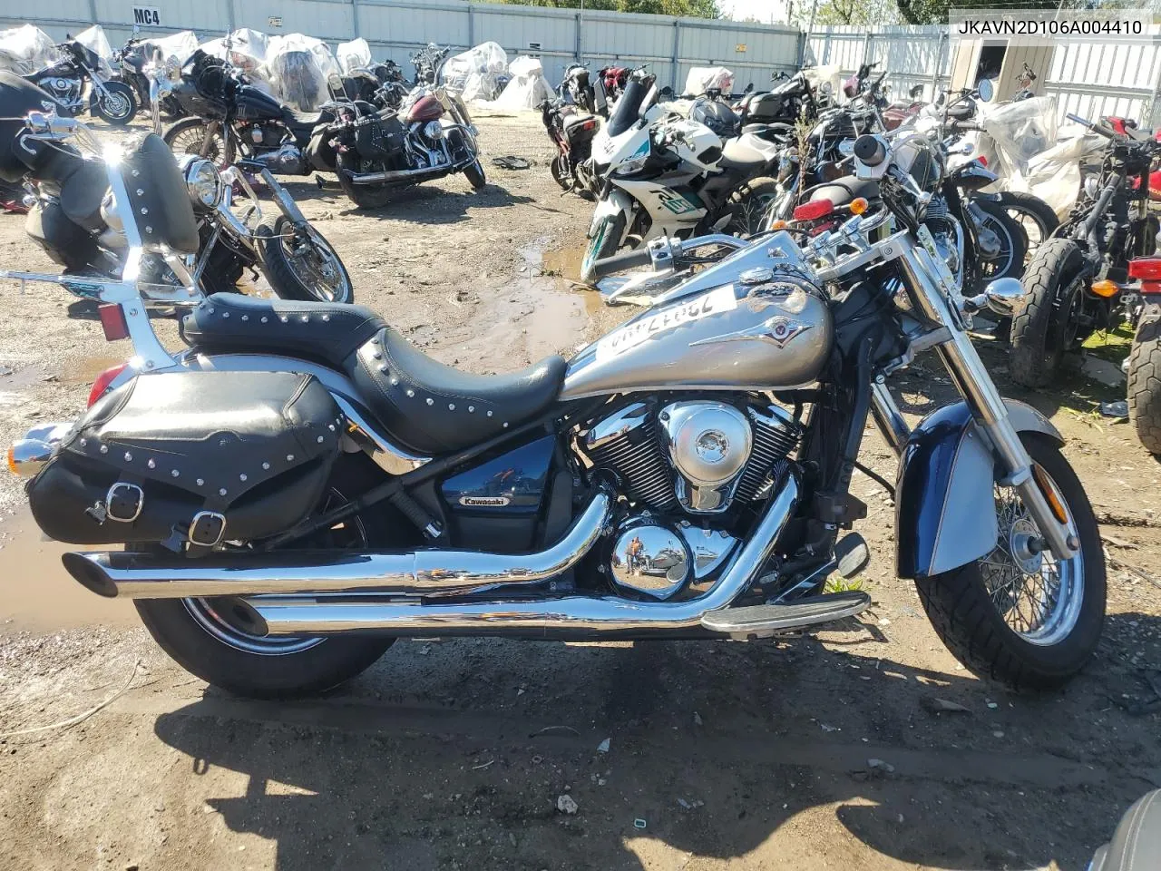 2006 Kawasaki Vn900 D VIN: JKAVN2D106A004410 Lot: 73017494