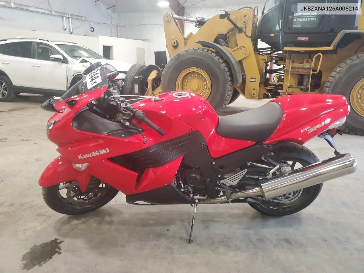 2006 Kawasaki Zx1400 A VIN: JKBZXNA126A008214 Lot: 73486244