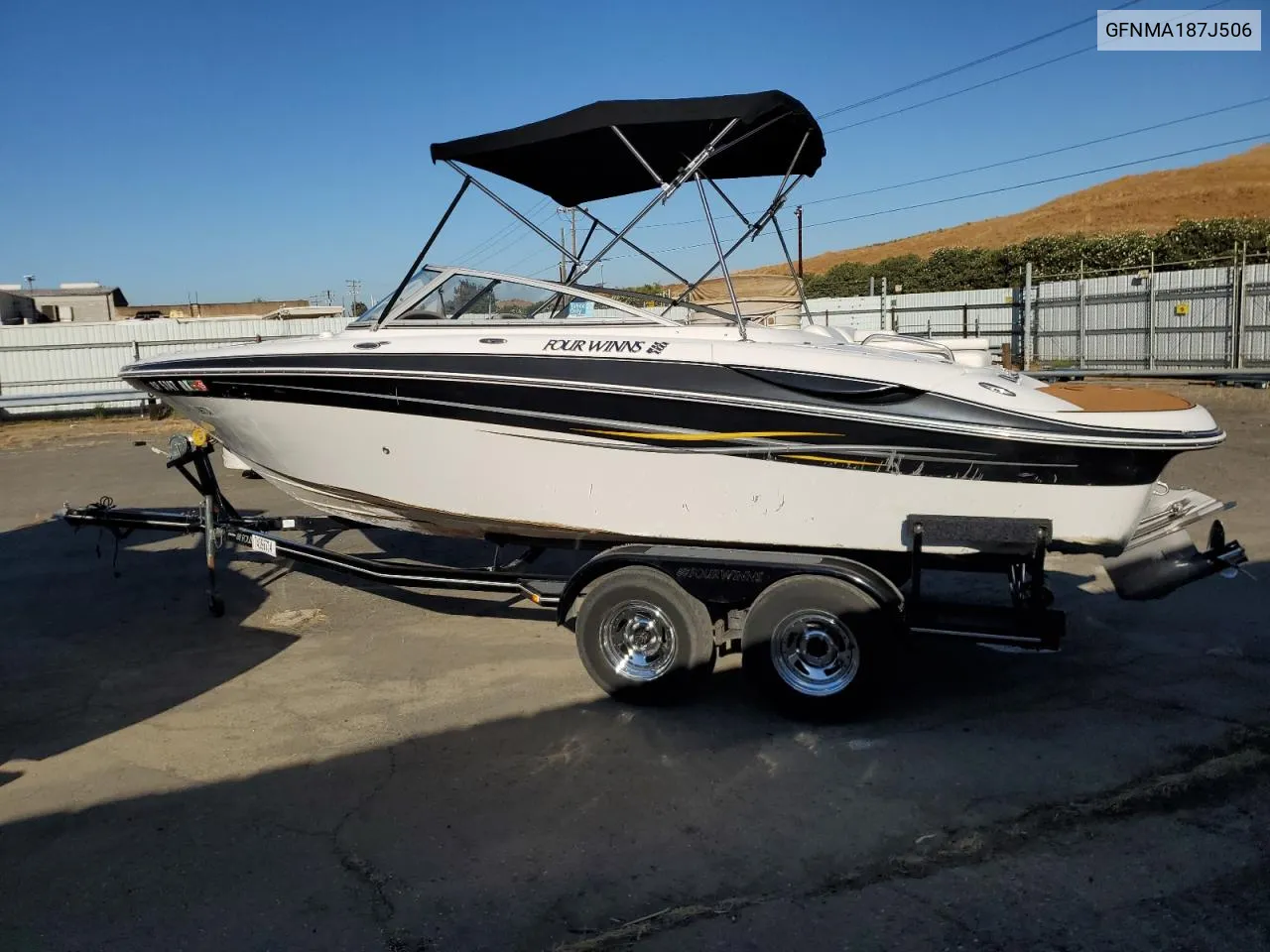 2006 Four Boat VIN: GFNMA187J506 Lot: 74396724