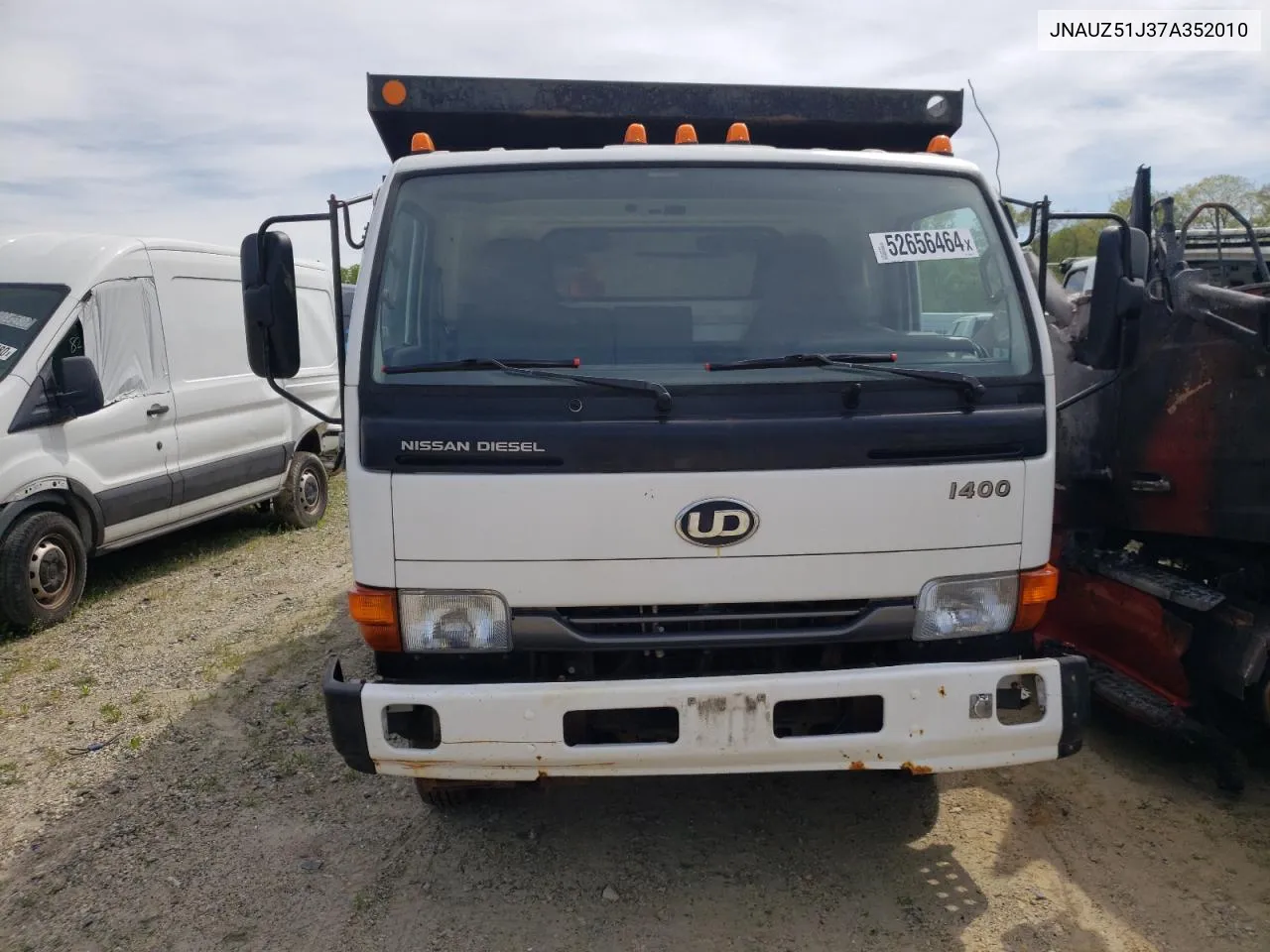 2007 Nissan Diesel Ud1400 VIN: JNAUZ51J37A352010 Lot: 52656464