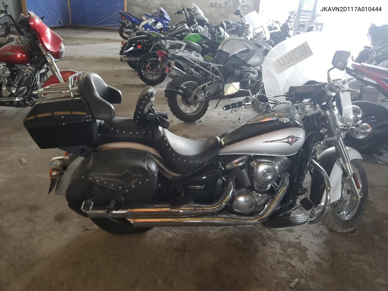 2007 Kawasaki Vn900 D VIN: JKAVN2D117A010444 Lot: 60724444