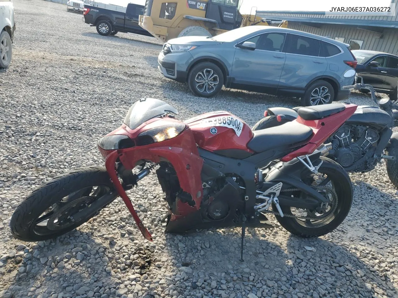 2007 Yamaha Yzfr6 S VIN: JYARJ06E37A036272 Lot: 63885004