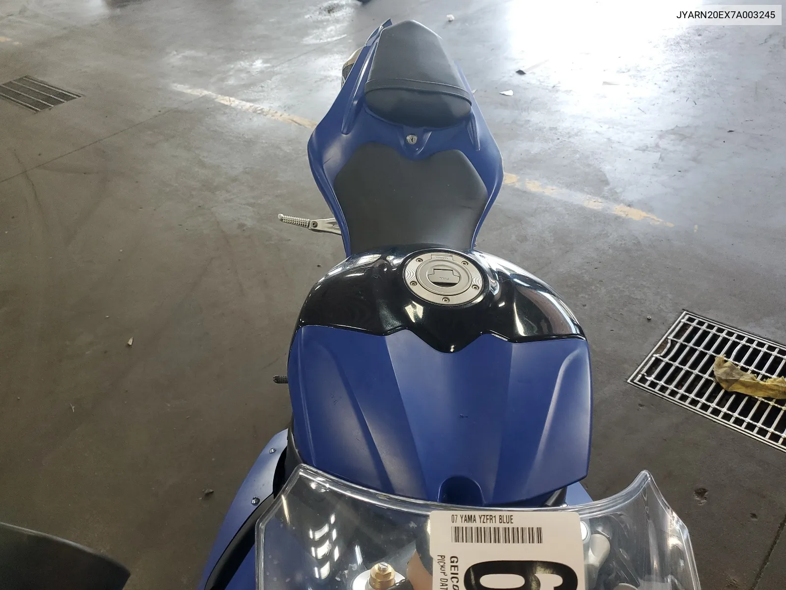 JYARN20EX7A003245 2007 Yamaha Yzfr1