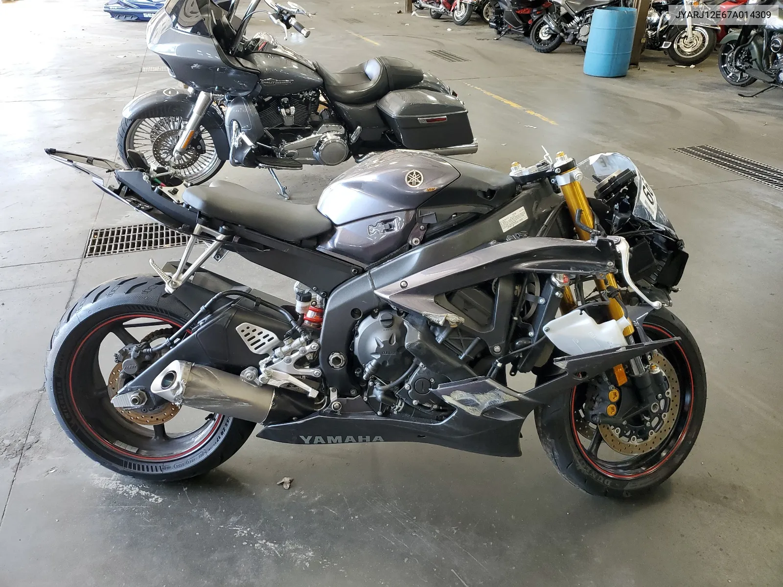 2007 Yamaha Yzfr6 L VIN: JYARJ12E67A014309 Lot: 66775804