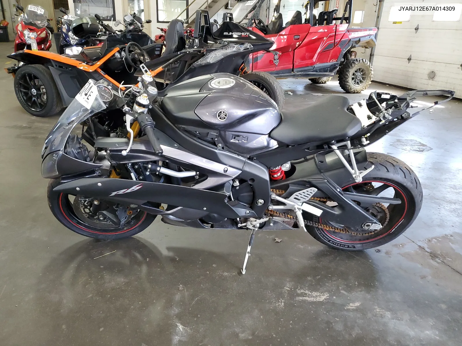 2007 Yamaha Yzfr6 L VIN: JYARJ12E67A014309 Lot: 66775804