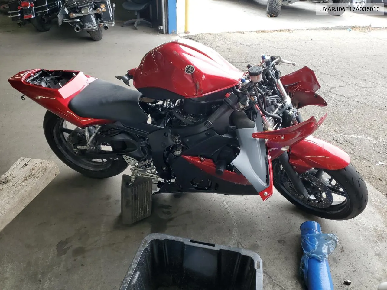 2007 Yamaha Yzfr6 S VIN: JYARJ06E17A035010 Lot: 66993344