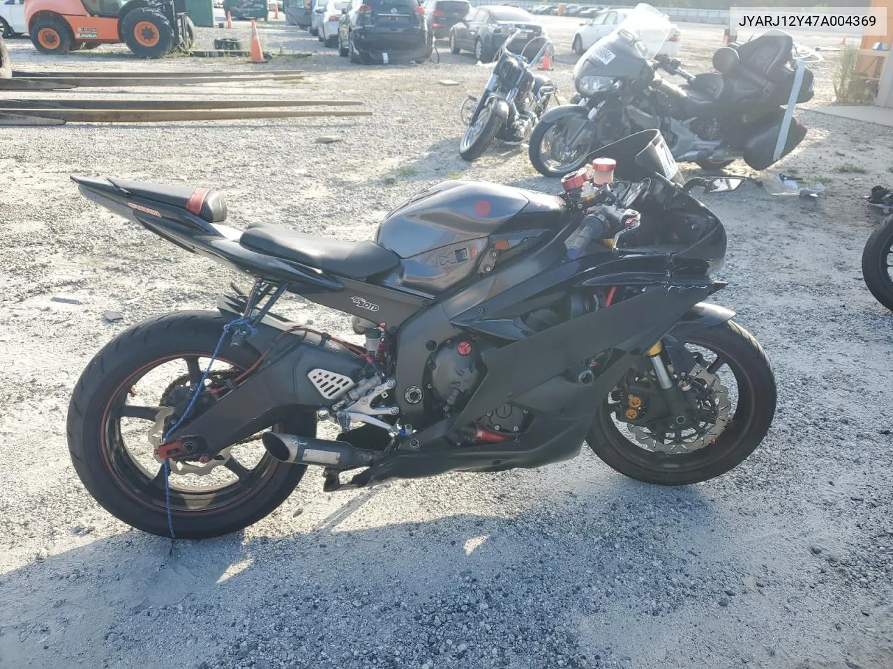 2007 Yamaha Yzfr6 L VIN: JYARJ12Y47A004369 Lot: 70202404