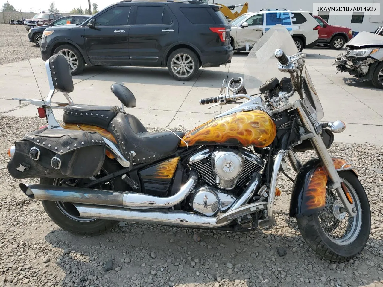 2007 Kawasaki Vn900 D VIN: JKAVN2D187A014927 Lot: 71018254