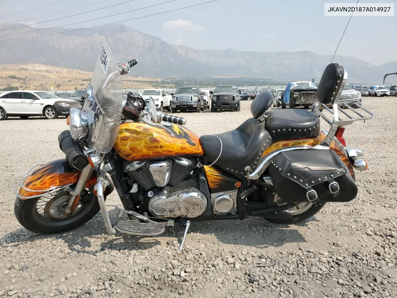 2007 Kawasaki Vn900 D VIN: JKAVN2D187A014927 Lot: 71018254