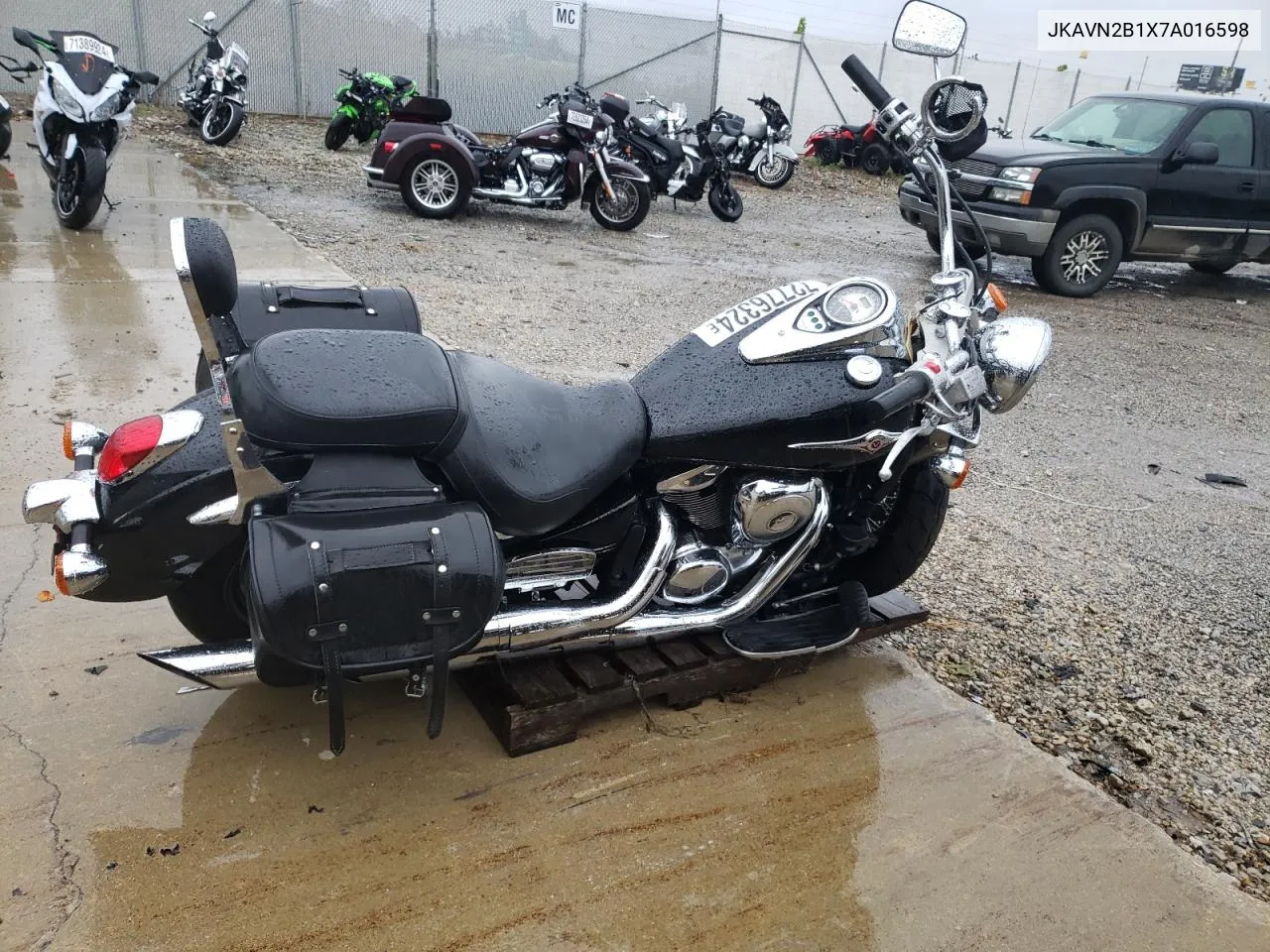 2007 Kawasaki Vn900 B VIN: JKAVN2B1X7A016598 Lot: 72776324