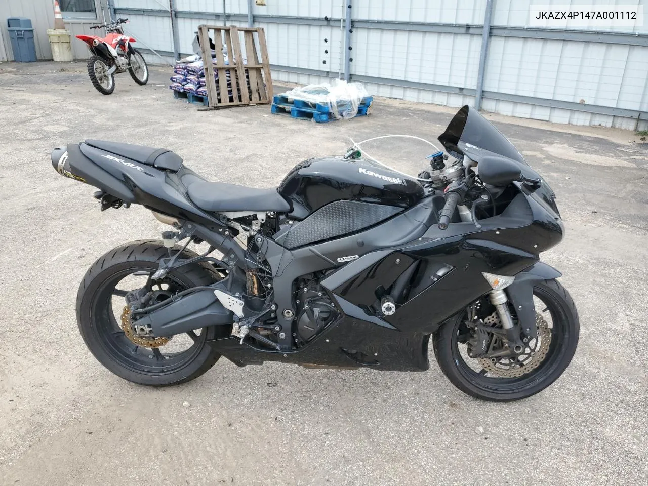 JKAZX4P147A001112 2007 Kawasaki Zx600 P