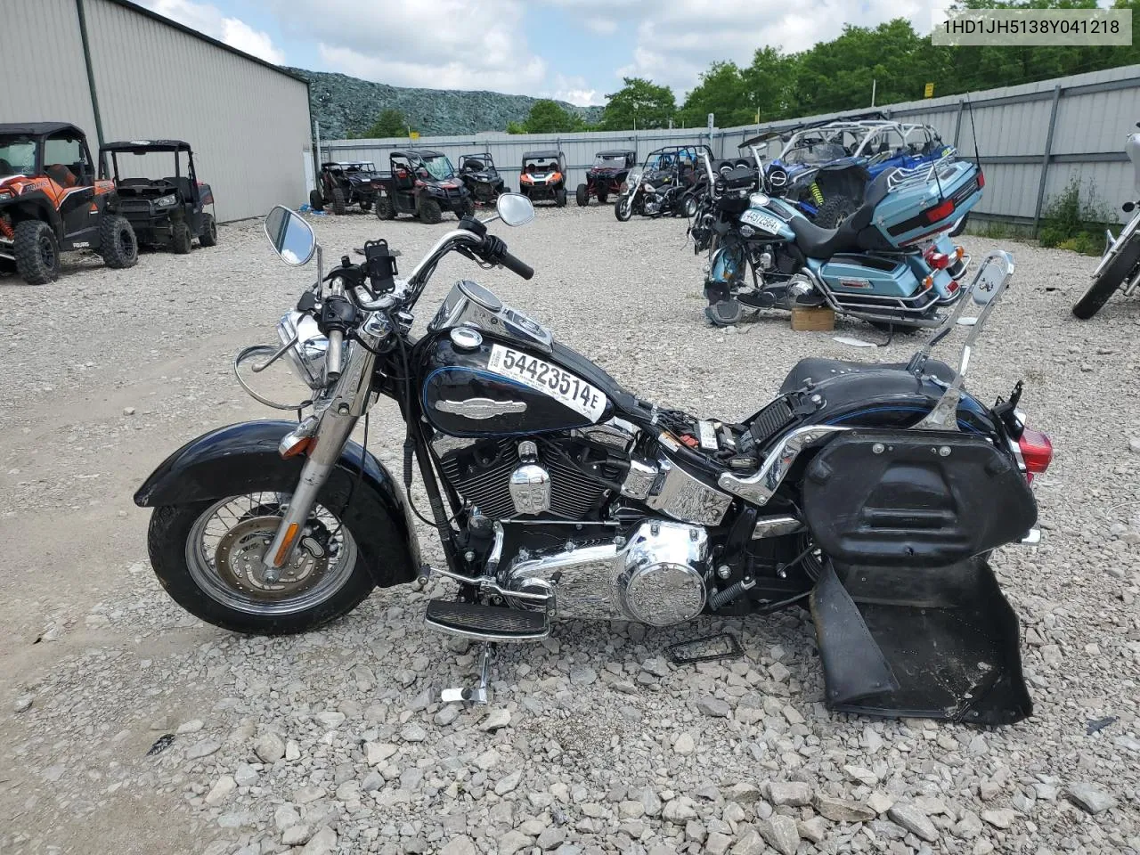 2008 Harley-Davidson Flstc Shrine VIN: 1HD1JH5138Y041218 Lot: 54423514