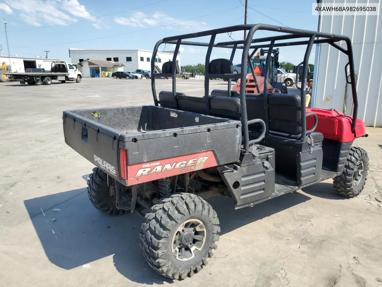 2008 Polaris Ranger Crew VIN: 4XAWH68A982695038 Lot: 60877824