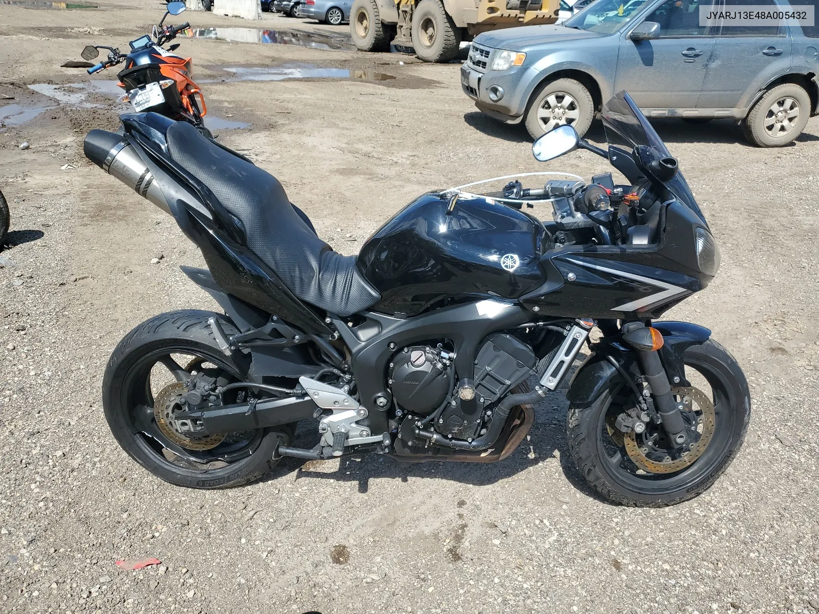 2008 Yamaha Fz6 Shg VIN: JYARJ13E48A005432 Lot: 63442214