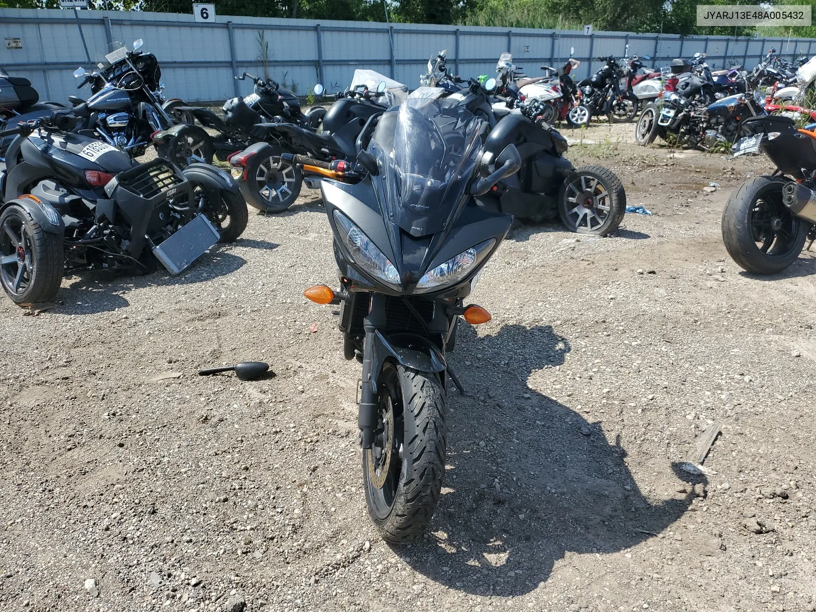 JYARJ13E48A005432 2008 Yamaha Fz6 Shg