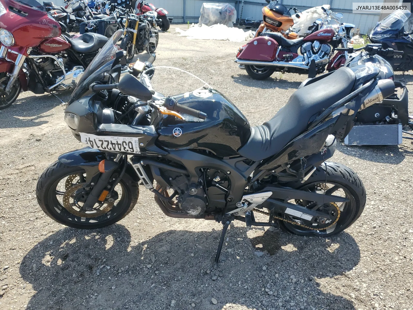 JYARJ13E48A005432 2008 Yamaha Fz6 Shg