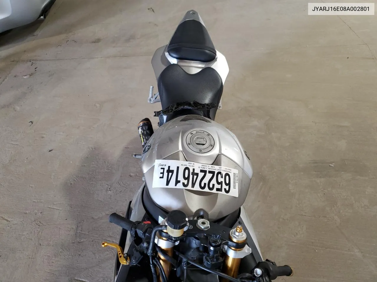 JYARJ16E08A002801 2008 Yamaha Yzfr6