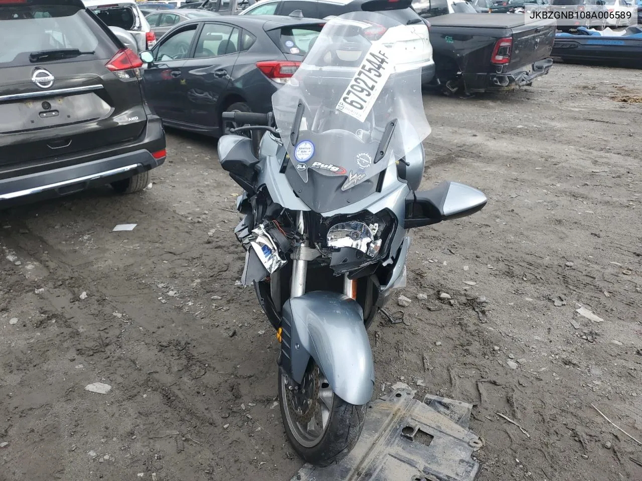 JKBZGNB108A006589 2008 Kawasaki Zg1400 B