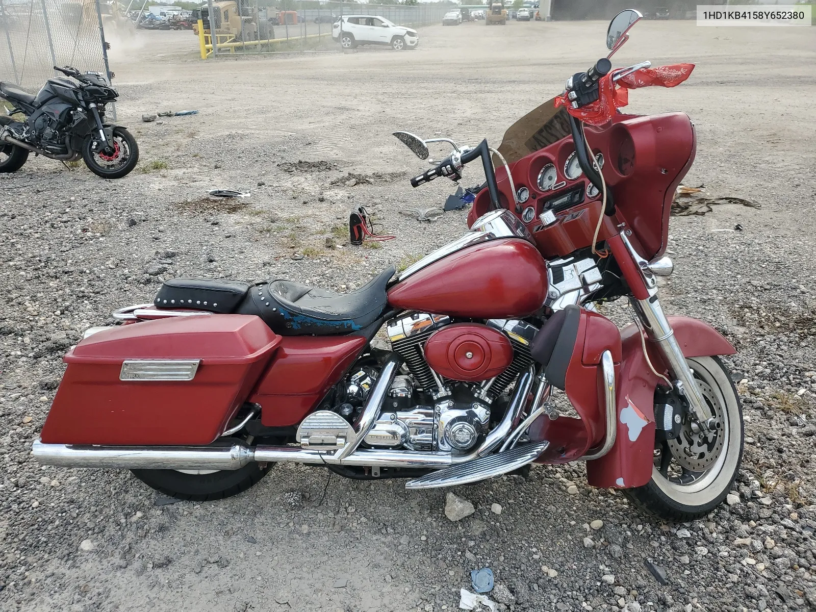 2008 Harley-Davidson Flhx VIN: 1HD1KB4158Y652380 Lot: 68037274