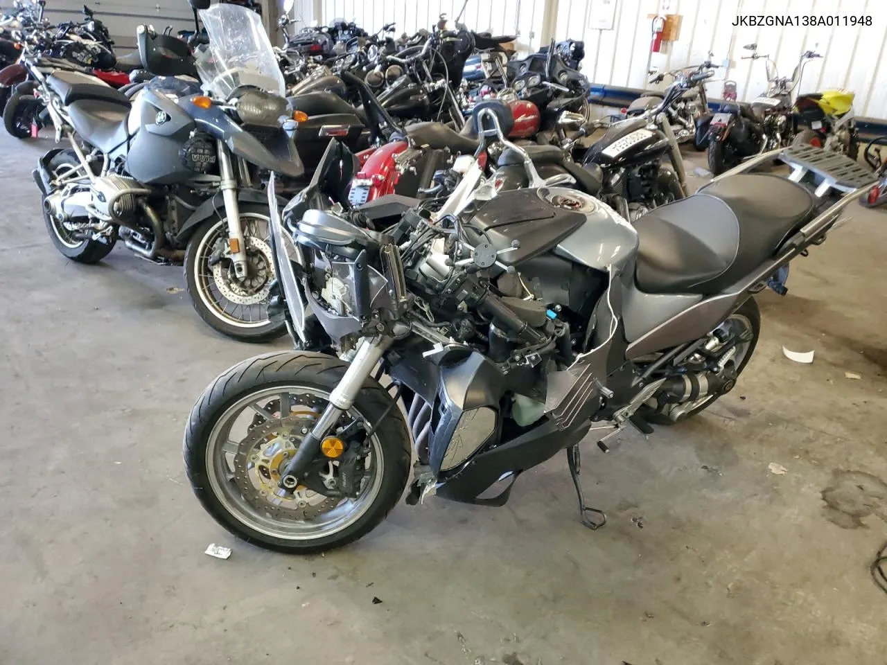 2008 Kawasaki Zg1400 A VIN: JKBZGNA138A011948 Lot: 68387354