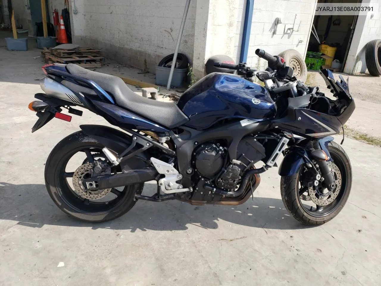 JYARJ13E08A003791 2008 Yamaha Fz6 Shg