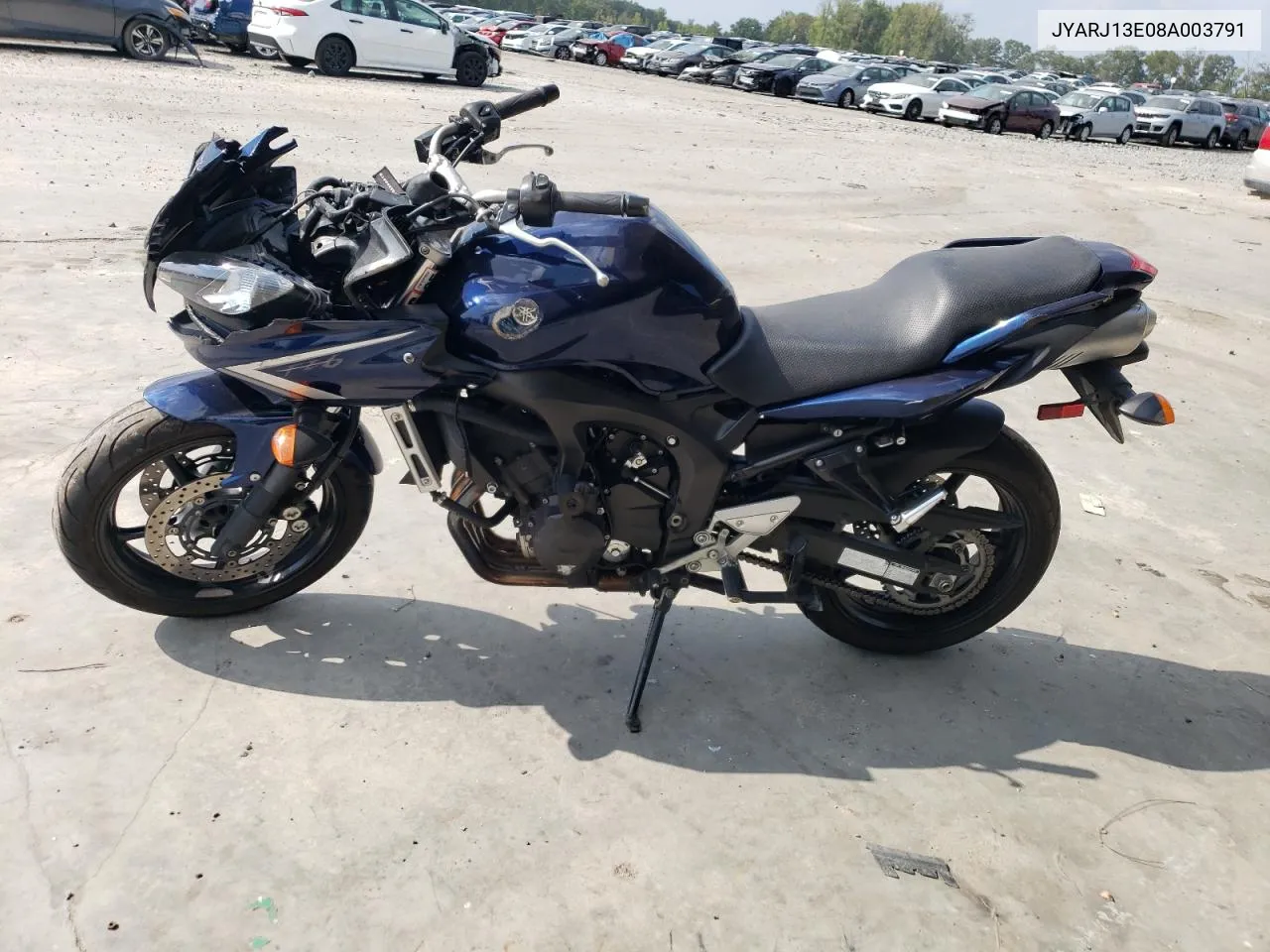 2008 Yamaha Fz6 Shg VIN: JYARJ13E08A003791 Lot: 69224344