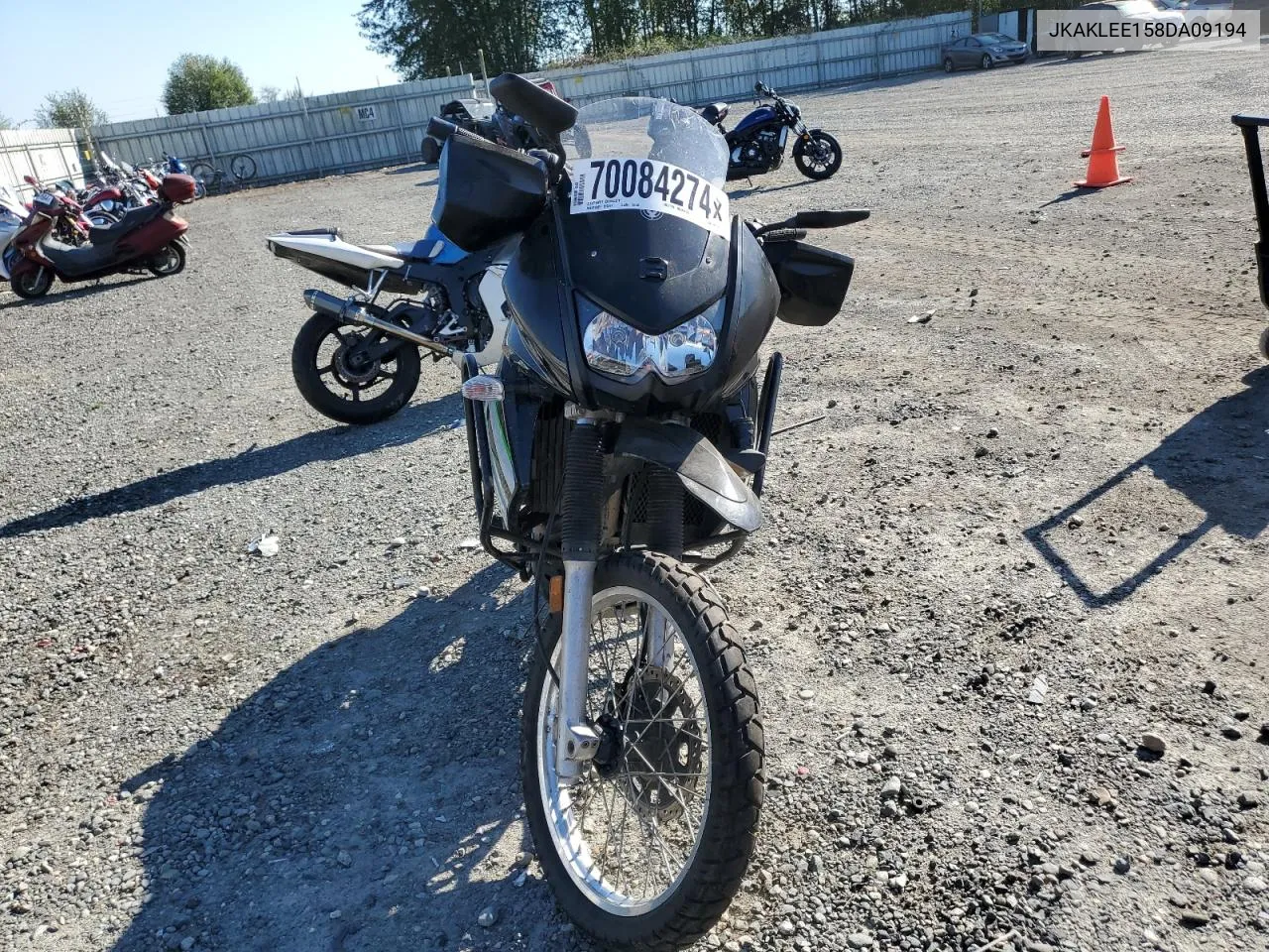 2008 Kawasaki Kl650 E VIN: JKAKLEE158DA09194 Lot: 70084274