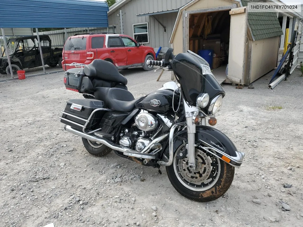 2008 Harley-Davidson Flhtcui VIN: 1HD1FC4178Y701024 Lot: 71156254