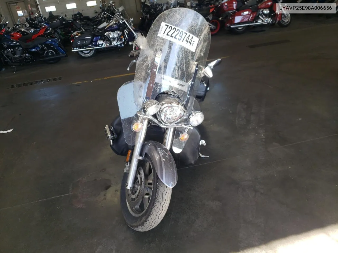 2008 Yamaha Xvs1300 Ct VIN: JYAVP25E98A006656 Lot: 72229744