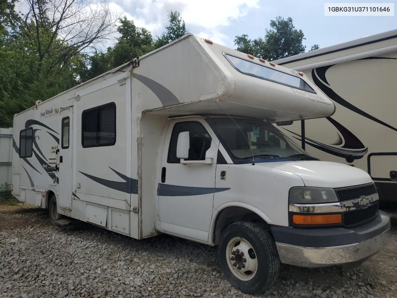 2008 Chevrolet Express G3500 VIN: 1GBKG31U371101646 Lot: 74144514