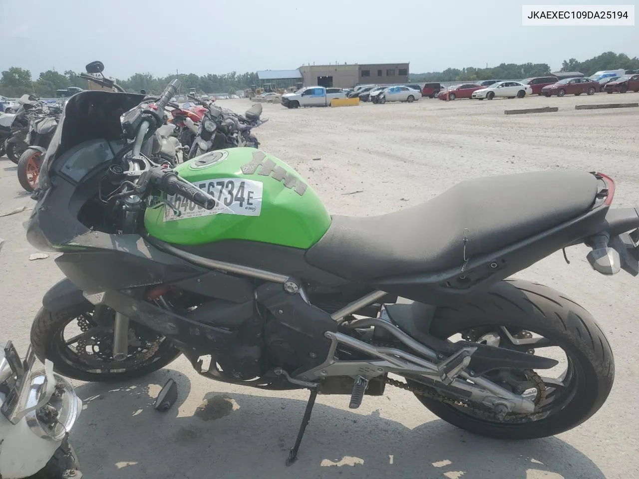 JKAEXEC109DA25194 2009 Kawasaki Ex650 C