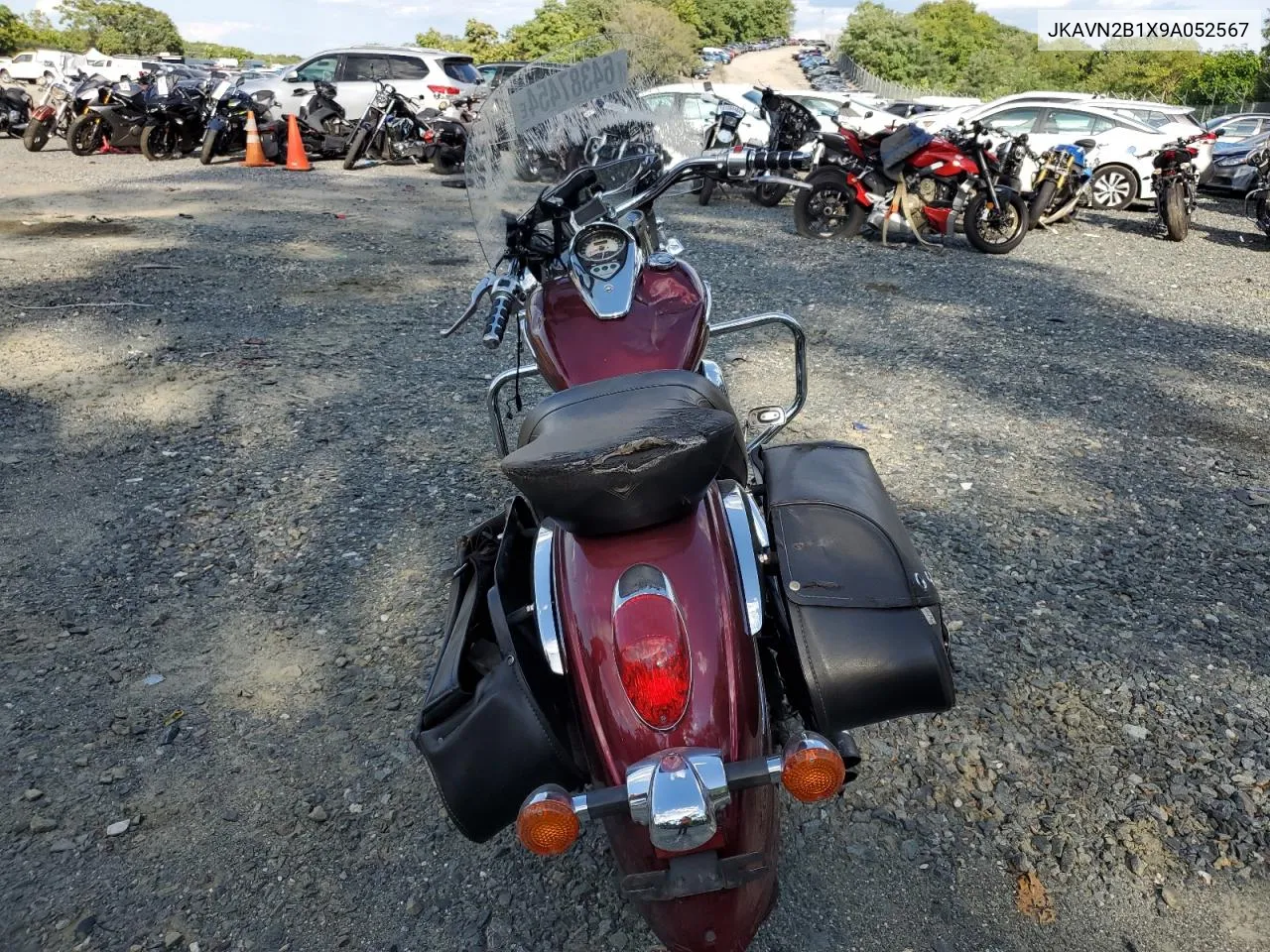 2009 Kawasaki Vn900 B VIN: JKAVN2B1X9A052567 Lot: 64387454