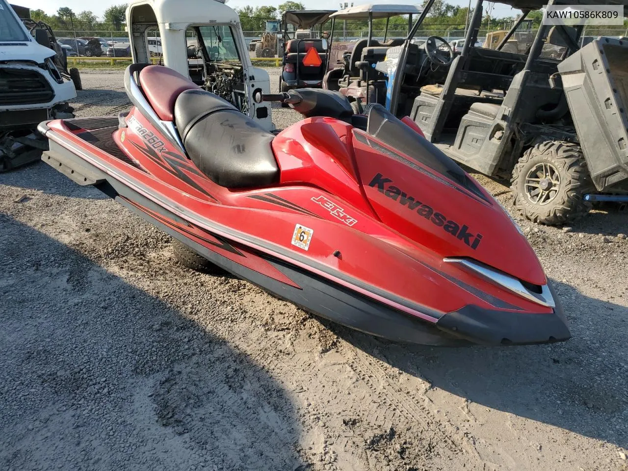 KAW10586K809 2009 Kawasaki Ultra 260X