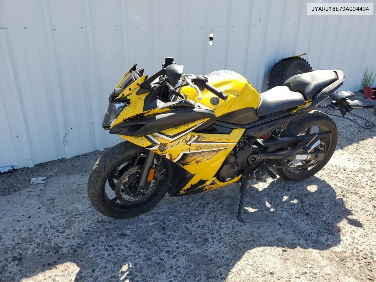 2009 Yamaha Fz6 R VIN: JYARJ18E79A004494 Lot: 70591594