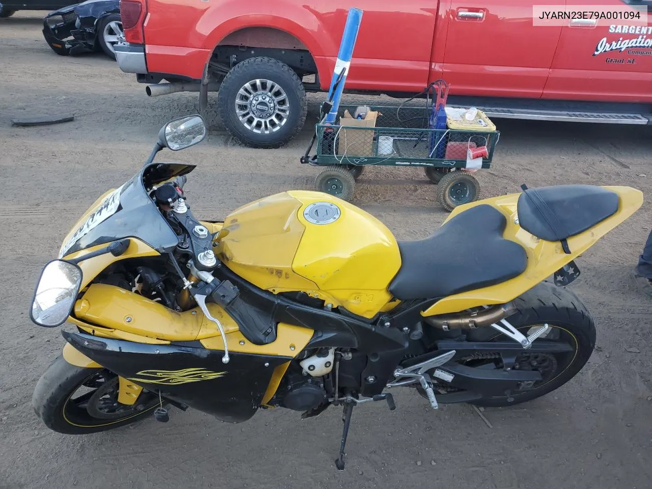 2009 Yamaha Yzfr1 VIN: JYARN23E79A001094 Lot: 71601744