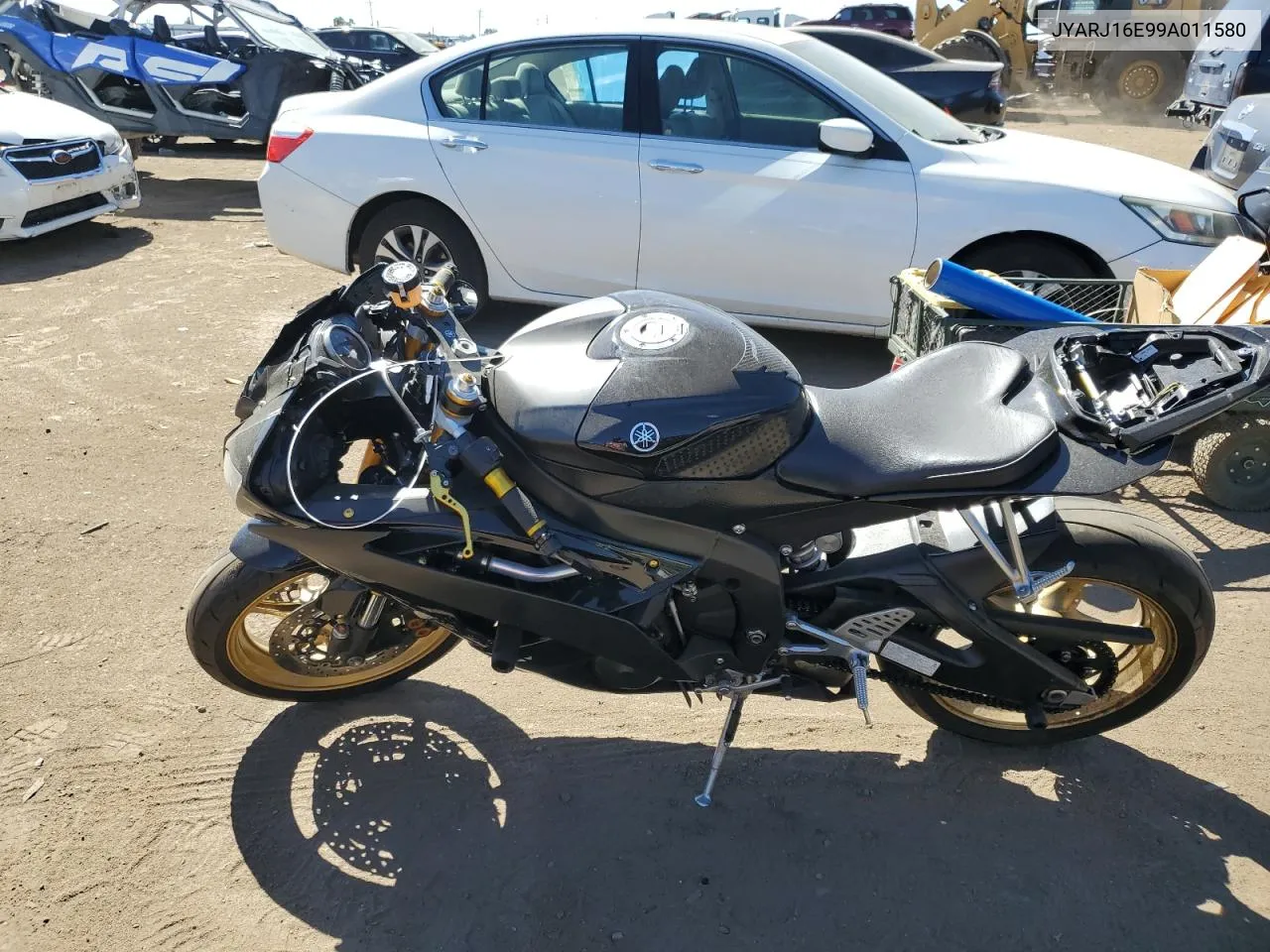 2009 Yamaha Yzfr6 VIN: JYARJ16E99A011580 Lot: 71975004