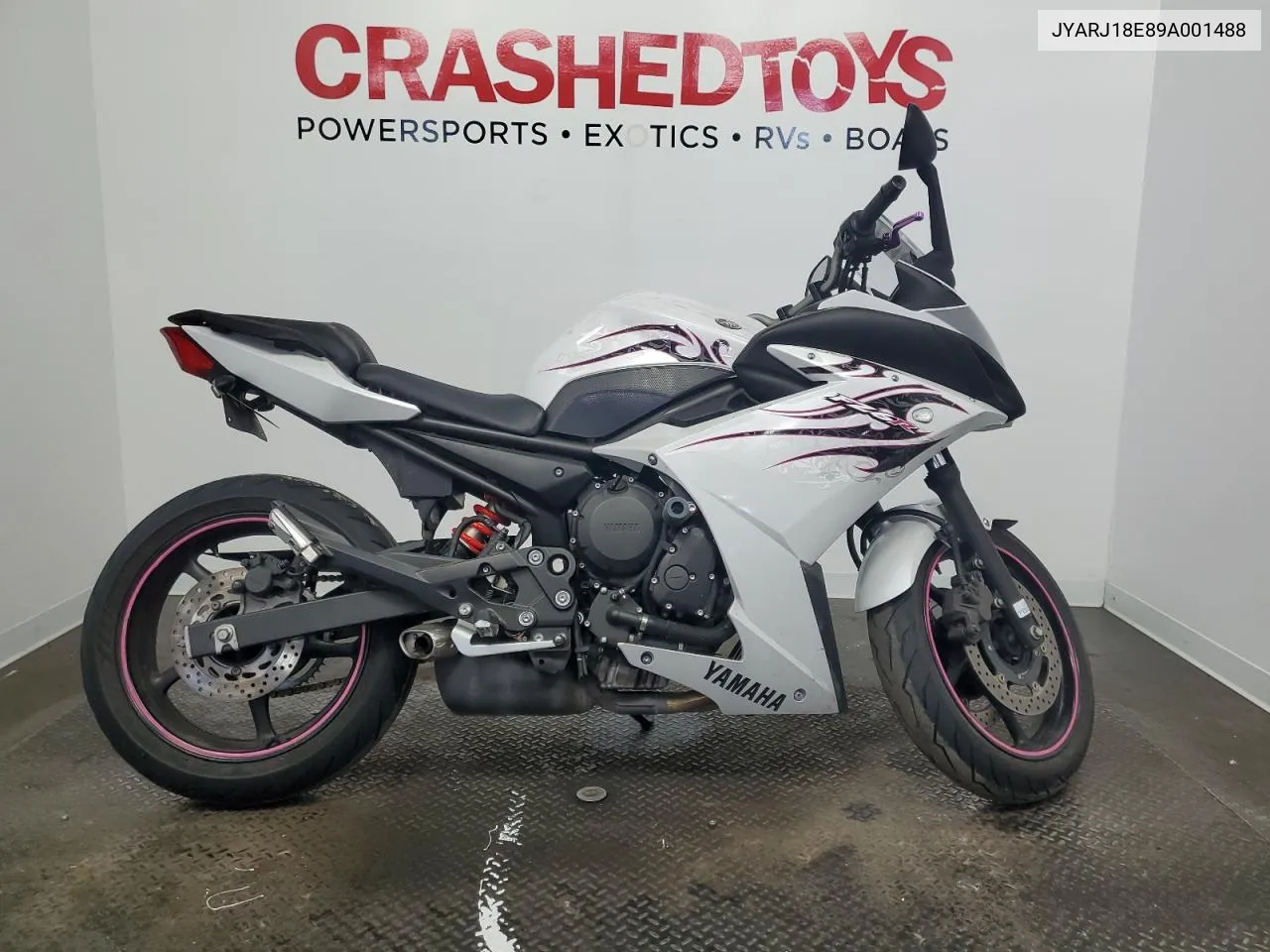 2009 Yamaha Fz6 R VIN: JYARJ18E89A001488 Lot: 73161804