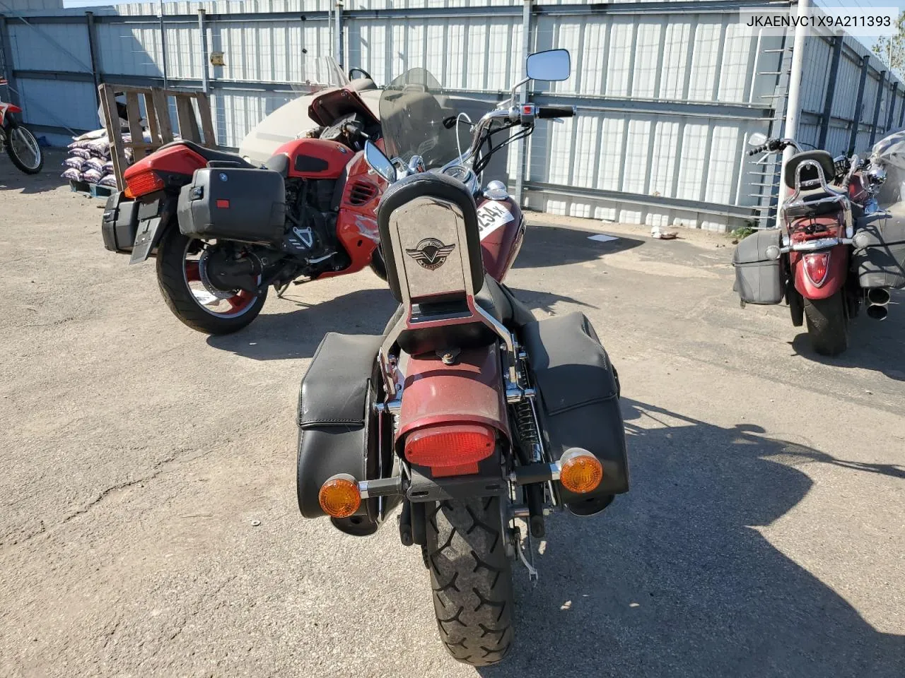 2009 Kawasaki En500 C VIN: JKAENVC1X9A211393 Lot: 73799254