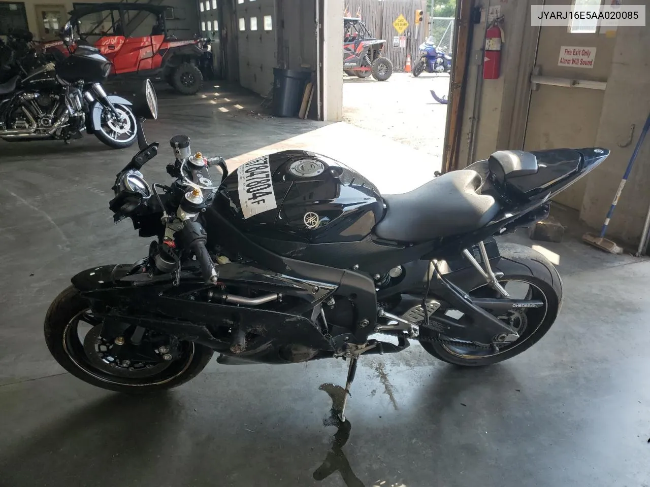 2010 Yamaha Yzfr6 VIN: JYARJ16E5AA020085 Lot: 67847804